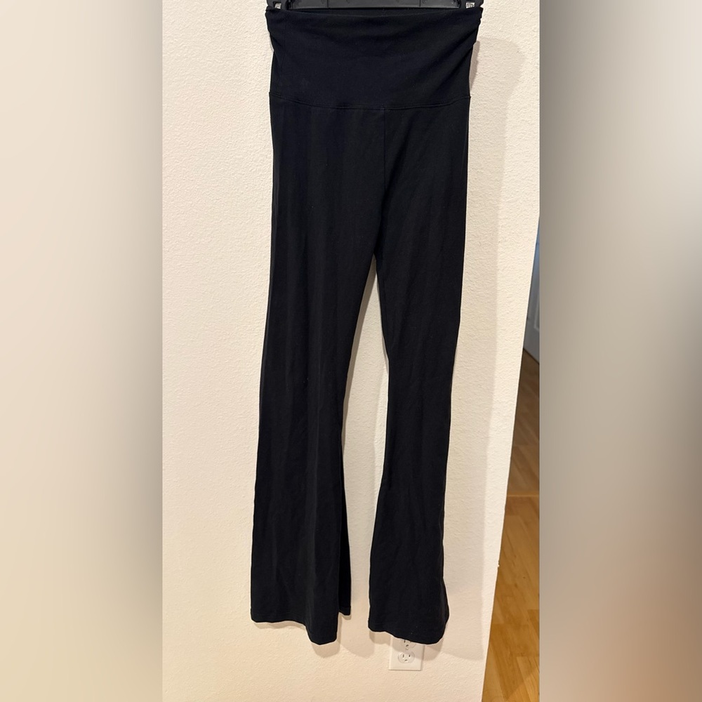 Black Flared Pants